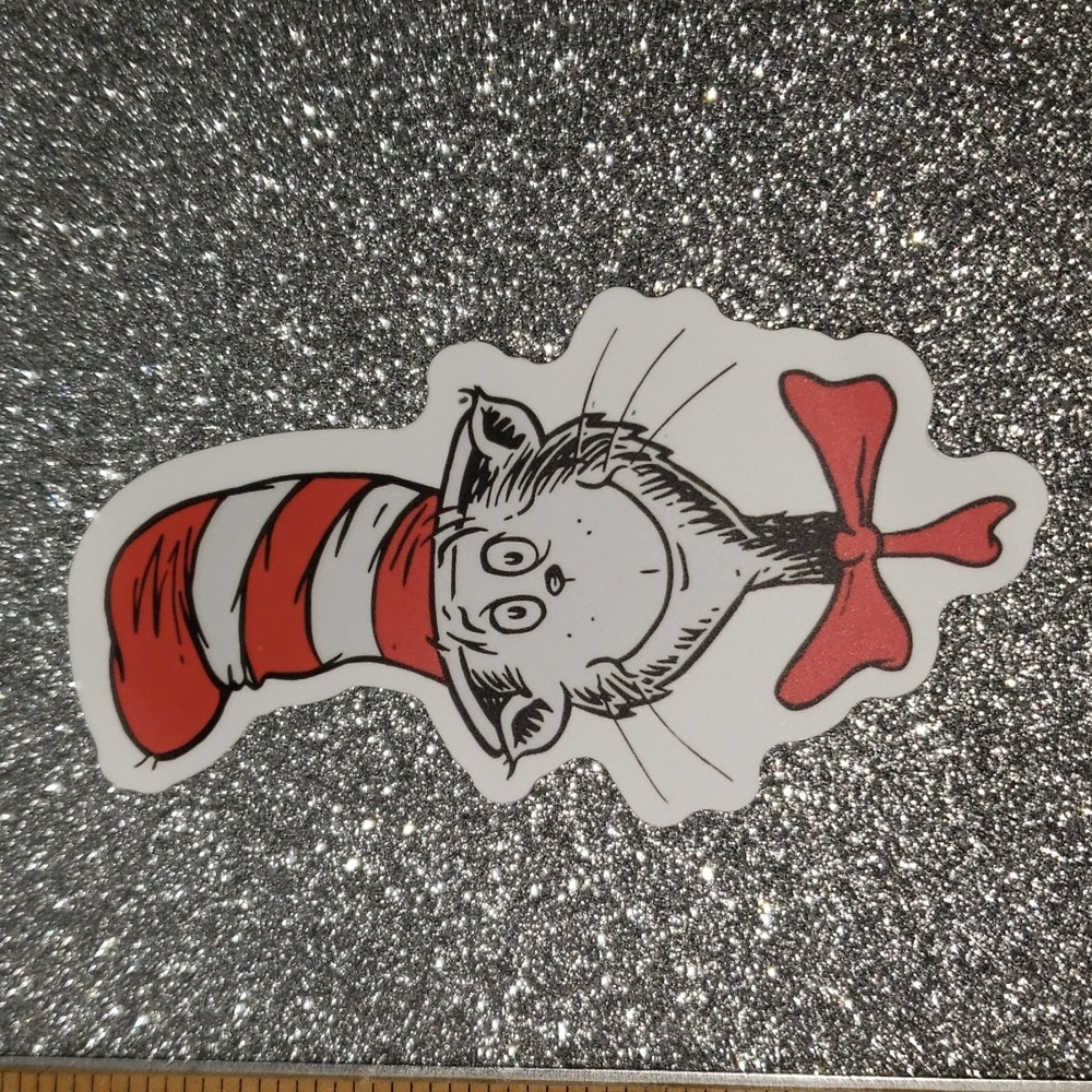 BOOK waterproof sticker DR. SEUSS